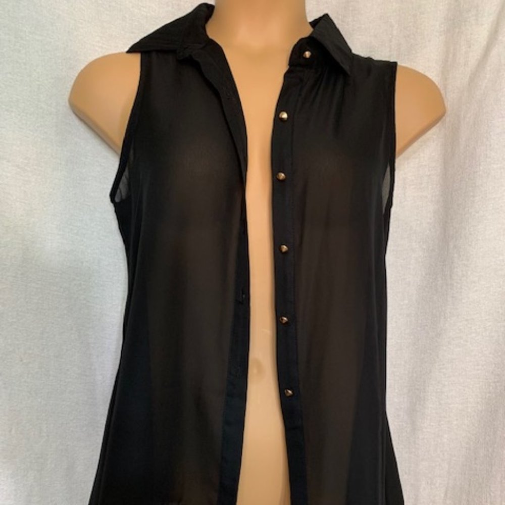 LMetaphor Ladies Sheer top